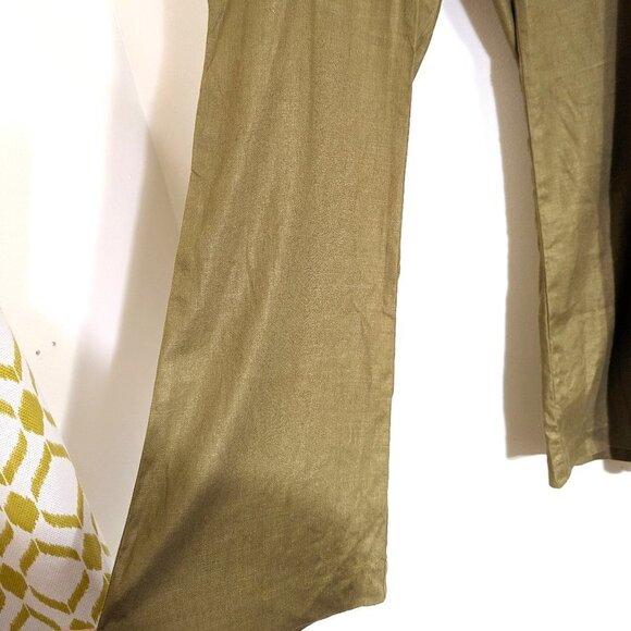 Cabi Linen Blend Wide Leg Charlie Trouser/Pants Size 10 - Picture 5 of 8